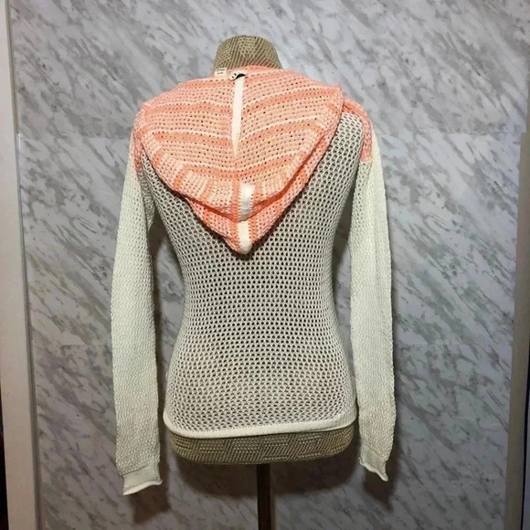 Roxy Knit Hoodie  Size Small - Picture 2 of 8